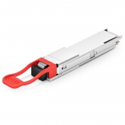 Cisco Compatible 100GBASE-BX20-D QSFP28 BiDi 1310nm-TX/1280nm-RX 20km DOM Simplex LC/UPC SMF Optical Transceiver Module This picture is about .
