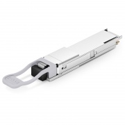 Juniper Compatible 100GBASE-BX20-U QSFP28 BiDi 1280nm-TX/1310nm-RX 20km DOM Simplex LC/UPC SMF Optical Transceiver Module This picture is about .
