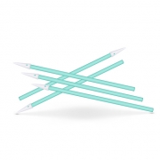 1.25mm Fiber Optic Lint-free Foam Clean Swabs (100pcs/Pack) This picture is about FWCS-701.