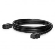10ft (3m) IEC60320 C20 to IEC60320 C19 14AWG 250V/16A Power Extension Cord, Black This picture is about PC20C19-16A.