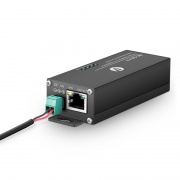 Convertidor de medios Gigabit Ethernet mini industrial no gestionado, 1x 10/100/1000Base-T RJ45 a 1x 1000Base-X SFP, estándar de enchufe británico Esta imagen trata sobre .