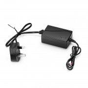 Mini Industrial 1x 10/100/1000Base-T RJ45 to 1x 1000Base-X Multimode SC 850nm 550m Gigabit Ethernet Media Converter, British Plug Standard This picture is about IMC-GA1SC1T-MM.