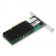 Intel E810-XXVAM2ベースのイーサネットネットワークアダプタ(25GデュアルポートSFP28、PCIe 4.0x 8、トール&ショートブラケット) この写真はE810XXVAM2-2BPに関するものです。