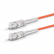 Customized Ultra Low Loss OM2 Multimode LC/SC/FC/ST Simplex Fiber Patch Cable This picture is about HD-OM2XXSX.