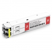 3Gb/s MSA 1550nm 40km DOM Duplex LC SMF Single Transmitter Video Pathological Patterns Optical Transceiver Module for SD/HD/3G-SDI This picture is about SFP-3G55ST-40.