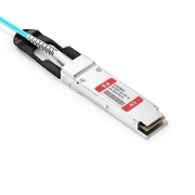 Customized 40G QSFP+ to 4 Duplex LC Active Optical Breakout Cable This picture is about QSFP-40G-4LCAOxxx.