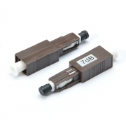 Customized MU/UPC Singlemode Fixed Fiber Optic Attenuator, Male-Female, 1~25dB Optional This picture is about AT-M-MU.
