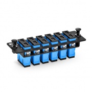 6 Port SC Fiber Adapter Panel, OS2 Single Mode Fiber - FS.com
