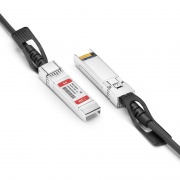 1.5m (5ft) NVIDIA/Mellanox MCP21J0-X01AA Compatible 10G SFP+ Ethernet Passive Direct Attach Copper Twinax Cable This picture is about SFP-10G-PC015.