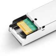 Generic Compatible OC-48/STM-16 SFP 1550nm 40km DOM Duplex LC SMF Optical Transceiver Module This picture is about .