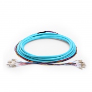 24 Fiber OM4 Indoor Multifiber Pre-Terminated Cable - FS.com