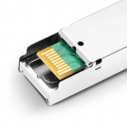 Dell SFP-FE-BX10-1550 Compatible 100BASE-BX-D SFP BiDi 1550nm-TX/1310nm-RX 10km DOM Optical Transceiver Module This picture is about .