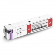 3Gb/s MSA BiDi SFP 1490nm-TX/1550nm-RX 10km DOM Simplex LC SMF Video Pathological Patterns Optical Transceiver Module for SD/HD/3G-SDI This picture is about BSFP-3G45-10.