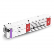 3Gb/s MSA BiDi SFP 1490nm-TX/1550nm-RX 40km DOM Simplex LC SMF Video Pathological Patterns Optical Transceiver Module for SD/HD/3G-SDI This picture is about BSFP-3G45-40.