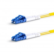 LWL-Patchkabel, 1m (3ft) LC UPC auf LC UPC Duplex OS2 Singlemode PVC (OFNR) 2.0mm Dieses Bild handelt von SMLCDX.