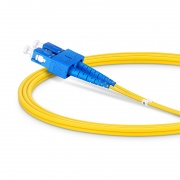 LWL-Patchkabel, 1m (3ft) SC UPC auf SC UPC Duplex OS2 Singlemode PVC (OFNR) 2.0mm Dieses Bild handelt von SMSCDX.