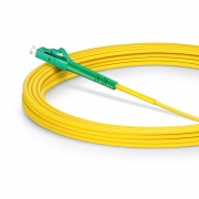 7m (23ft) Fiber Patch Cable, 1 Fiber, LC APC Simplex to SC APC Simplex, Single Mode (OS2), Riser (OFNR), 2.0mm, Tight-Buffered, Yellow This picture is about SMLCSCSX.