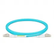 1m OM3マルチモードLC光パッチケーブル｜LC/UPC-LC/UPC光パッチコード