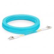 15m OM3マルチモードLC光パッチケーブル｜LC/UPC-LC/UPC光パッチコード