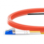 1m (3ft) LC to SC OM2 Mode Conditioning Riser (OFNR) Fiber Optic Patch Cable This picture is about MC-LCE-SC-OM2-1M.