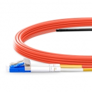 1m (3ft) LC to ST OM2 Mode Conditioning Riser (OFNR) Fiber Optic Patch Cable This picture is about MC-LCE-ST-OM2-1M.
