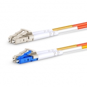 1m (3ft) LC to LC OM1 Mode Conditioning Riser (OFNR) Fiber Optic Patch Cable This picture is about MC-LCE-LC-OM1-1M.