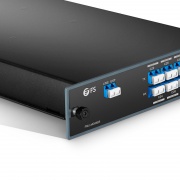 DWDM Mux Demux de fibra única de 8 canales 100GHz C22-C36, con puerto de expansión, LC/UPC, lado B, módulo enchufable FMU Esta imagen trata sobre .