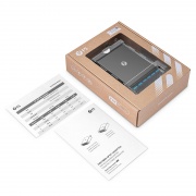 FHD™ MTP®-SCカセット、OS2シングルモード、タイプA、12芯、MTP®-12(オス)- 6 x SCデュプレックス(ブルー)、0.35dB最大IL この写真はFHD-1MTP6SCDOS2Aに関するものです。