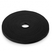 25m/Rol 1000in.L x 0.48in.B Klittenband Herbruikbare Kabelbinders-Zwart Deze afbeelding gaat over CMCT-1000BBBK.