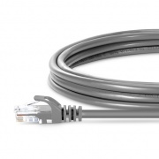 33ft (10m) Cat5e Snagless Unshielded (UTP) PVC Ethernet Network Patch Cable, Gray This picture is about C5EUTPSGPVC.