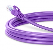 49ft (15m) Cat5e Snagless Unshielded (UTP) PVC Ethernet Network Patch Cable, Purple This picture is about C5EUTPSGPVC.