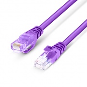 49ft (15m) Cat5e Snagless Unshielded (UTP) PVC Ethernet Network Patch Cable, Purple This picture is about C5EUTPSGPVC.