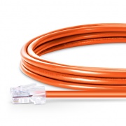 33ft (10m) Cat5e Non-booted Unshielded (UTP) PVC Ethernet Network Patch Cable, Orange This picture is about C5EUTPNBPVC.