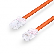 33ft (10m) Cat5e Non-booted Unshielded (UTP) PVC Ethernet Network Patch Cable, Orange This picture is about C5EUTPNBPVC.