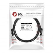 3m (10ft) Fortinet FN-CABLE-SFP28-3 Compatible 25G SFP28 Passive Direct Attach Copper Twinax Cable This picture is about SFP-25G-PC03.