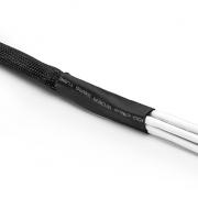 3m(10ft) 両端6ジャック Cat6aシールド付き(SFTP) 事前終端銅製トランクケーブル(PVC CMR) この写真はC6ASFTP6JJに関するものです。