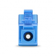 Atenuador de fibra óptica fijo monomodo LC/UPC, macho-hembra, 15dB (10 piezas/paquete) Esta imagen trata sobre AT-M-LCU.