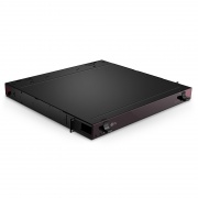 FHD® High Density 1U Rack Mount Enclosure Unloaded, Sliding Drawer, Holds up to 4 x FHD® Cassettes, Panels, or Splice Trays, 144 Fibers (LC) This picture is about FHD-1UFCE.
