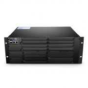 定製FMT 1U/2U/4U 4/8/16槽管理機箱,冗餘AC/DC PSU電源,支持SNMP網絡管理 這張圖片是關於FMT-CH.