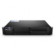 定製FMT 1U/2U/4U 4/8/16槽管理機箱,冗餘AC/DC PSU電源,支持SNMP網絡管理 這張圖片是關於FMT-CH.