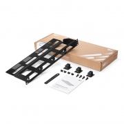Distribuidor modular FHD™ de alta densidad 1U montaje en rack descargado, soporta hasta 4 x FHD™ cassettes o paneles, 144 fibras (LC) Esta imagen trata sobre FHD-1U-CMP400.