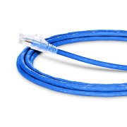 3m Cat6六類網絡跳線 24AWG 無卡扣 非屏蔽(UTP) PVC CM,藍色 這張圖片是關於C6UTPSGPVC.