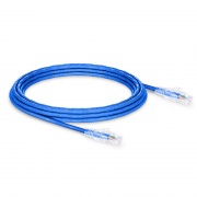 4.6m Cat6六類網絡跳線 24AWG 無卡扣 非屏蔽(UTP) PVC CM,藍色 這張圖片是關於C6UTPSGPVC.