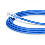 4.6m Cat6六類網絡跳線 24AWG 無卡扣 非屏蔽(UTP) PVC CM,藍色 這張圖片是關於C6UTPSGPVC.