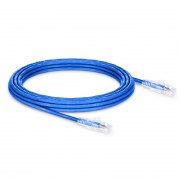 7.6m Cat6六類網絡跳線 24AWG 無卡扣 非屏蔽(UTP) PVC CM,藍色 這張圖片是關於C6UTPSGPVC.