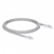 3.7m Cat6六類網絡跳線 24AWG 無卡扣 非屏蔽(UTP) PVC CM,灰色 這張圖片是關於C6UTPSGPVC.
