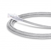 3.7m Cat6六類網絡跳線 24AWG 無卡扣 非屏蔽(UTP) PVC CM,灰色 這張圖片是關於C6UTPSGPVC.