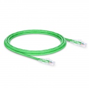 3.7m Cat6六類網絡跳線 24AWG 無卡扣 非屏蔽(UTP) PVC CM,綠色 這張圖片是關於C6UTPSGPVC.