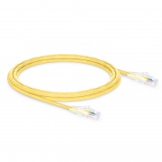 10ft (3m) Cat6 24AWG Snagless Unshielded (UTP) PVC CM Ethernet Network Patch Cable, Yellow This picture is about C6UTPSGPVC.