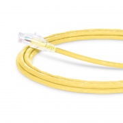 10ft (3m) Cat6 24AWG Snagless Unshielded (UTP) PVC CM Ethernet Network Patch Cable, Yellow This picture is about C6UTPSGPVC.